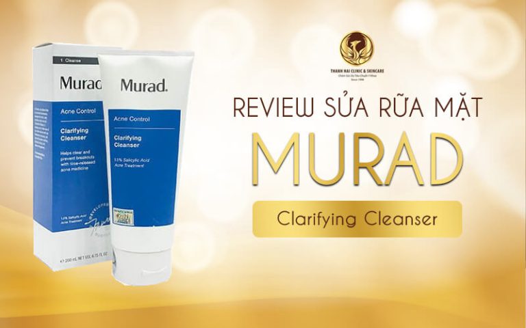 Review sữa rửa mặt Murad Clarifying Cleanser từ Chuyên gia