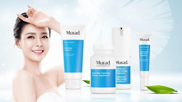 Các dòng trị mụn của thương hiệu mỹ phẩm Murad