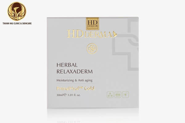 Kem dưỡng ẩm chống lão hoá Herbal Relaxderm 30ml