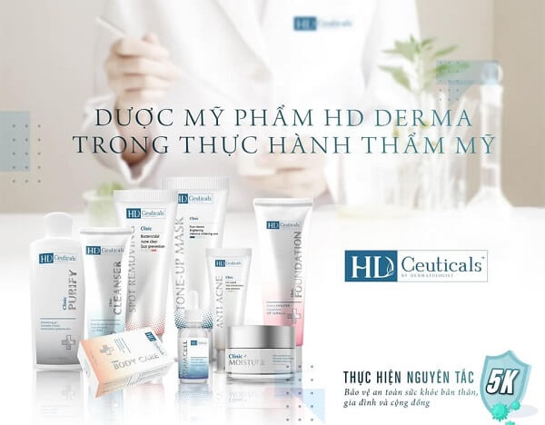 HD Derma là thương hiệu dược mỹ phẩm hàng đầu Việt Nam hiện nay