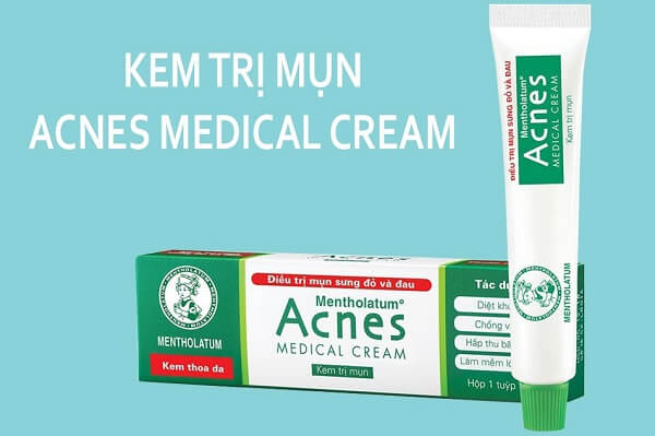 Kem chấm mụn tốt nhất hiện nay Acnes Medical Cream