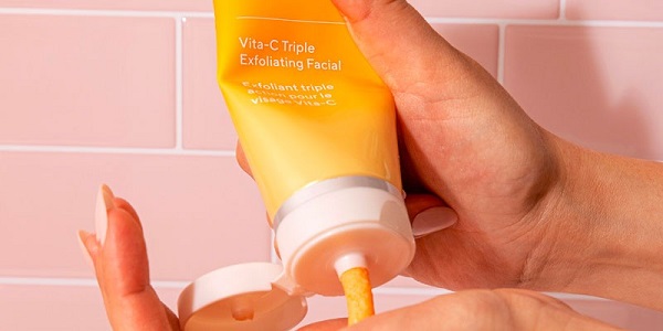 Vita-C Triple Exfoliating Facial Murad chỉ nên sử dụng với tần suất 1-3 lần/tuần