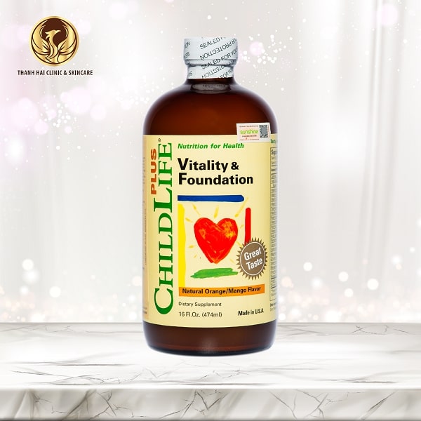 Vitality & Foundation - Vitamin tự nhiên hỗ trợ tiêu hoá, tránh biếng ăn