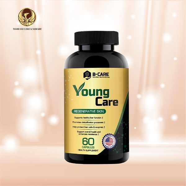 Viên uống YoungCare được sản xuất độc quyền tại Thanh Hải Clinic & Skincare