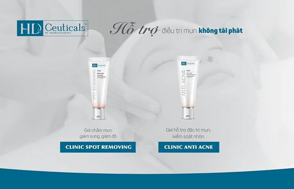 HD Ceuticals – Clinic Spot Removing - 1 trong 6 loại kem  trị mụn ẩn tốt nhất