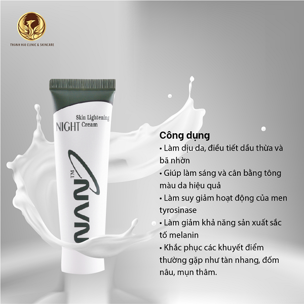 Kem giảm thâm Night Cream HD Derma được chứng thực về độ an toàn và hiệu quả